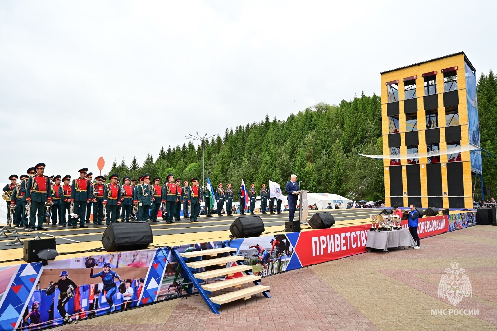 В Башкирии учебную башню МЧС превратят в полосу препятствий