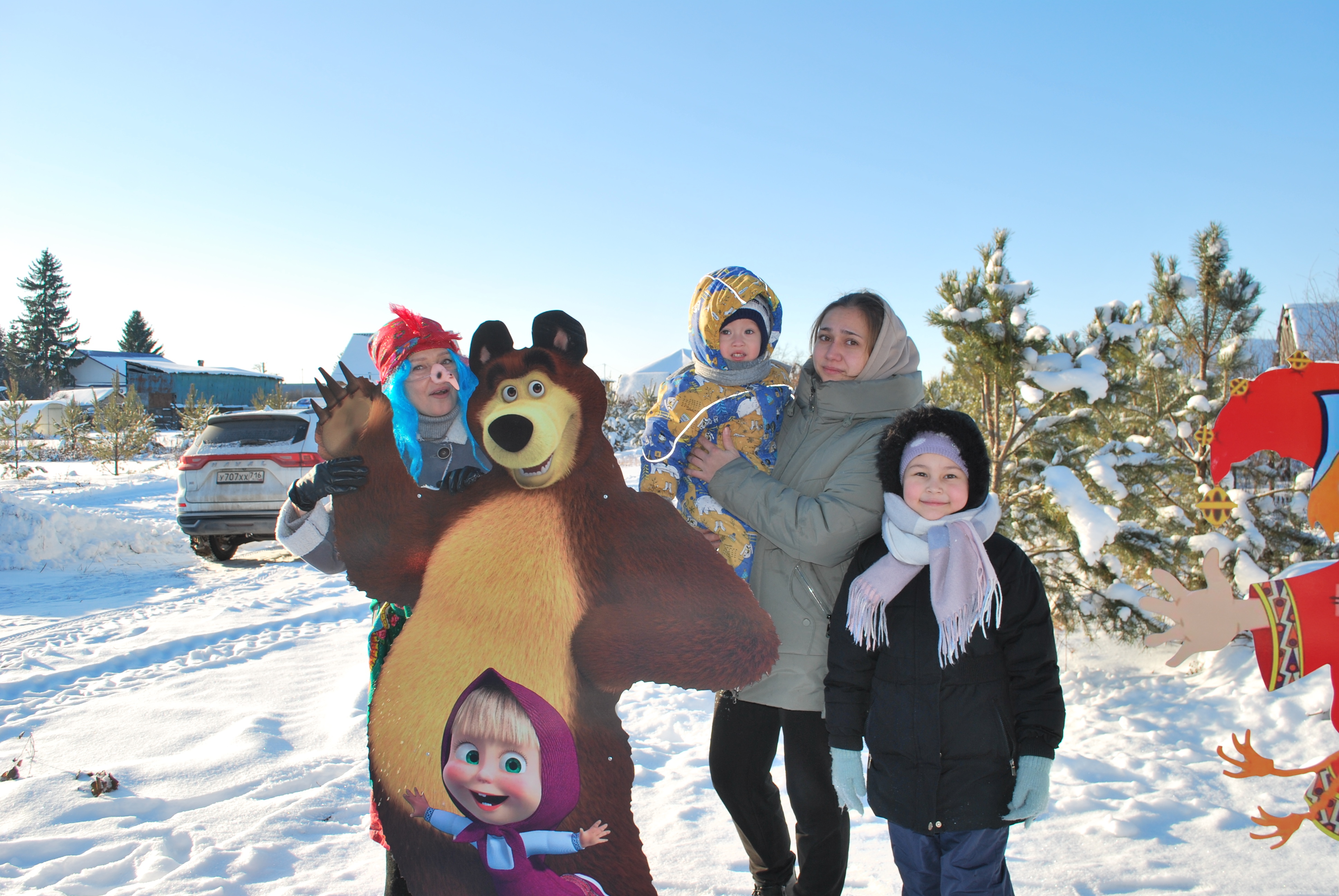 В селе Красный Яр открылась резиденция Деда Мороза