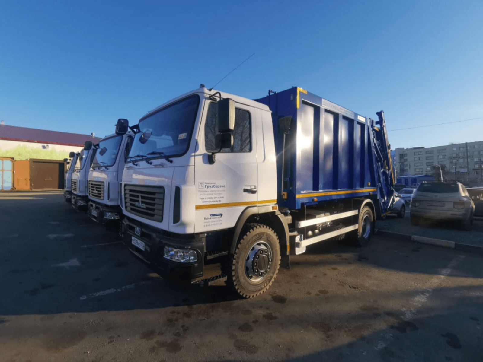 Регоператор ТКО в Башкирии получил новые мусоровозы с продуманной конструкцией