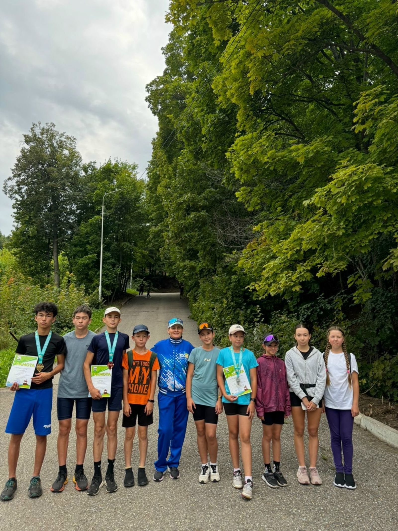 Спортсмены Уфимского района стали призерами кросса «Уфимское ожерелье»