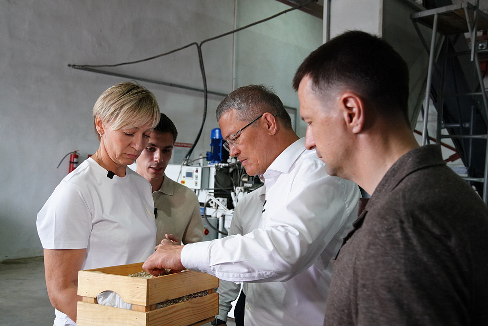 В Башкортостане запустили первое производство по переработке технической конопли