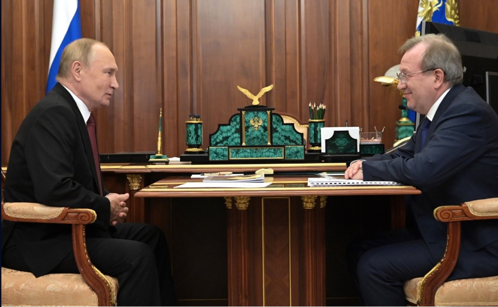 Владимир Путин встретился с президентом РАН Геннадием Красниковым