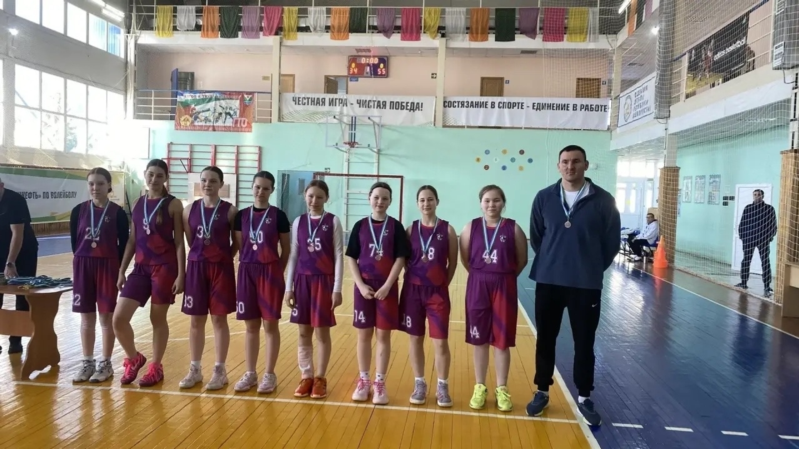 Баскетболистки Уфимского района - бронзовые призёры Кубка Караидельского района