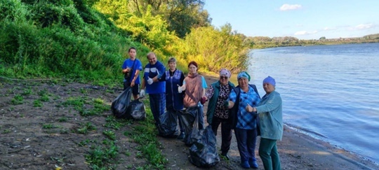 Жители Уфимского района присоединились к акции «Чистые берега Евразии»