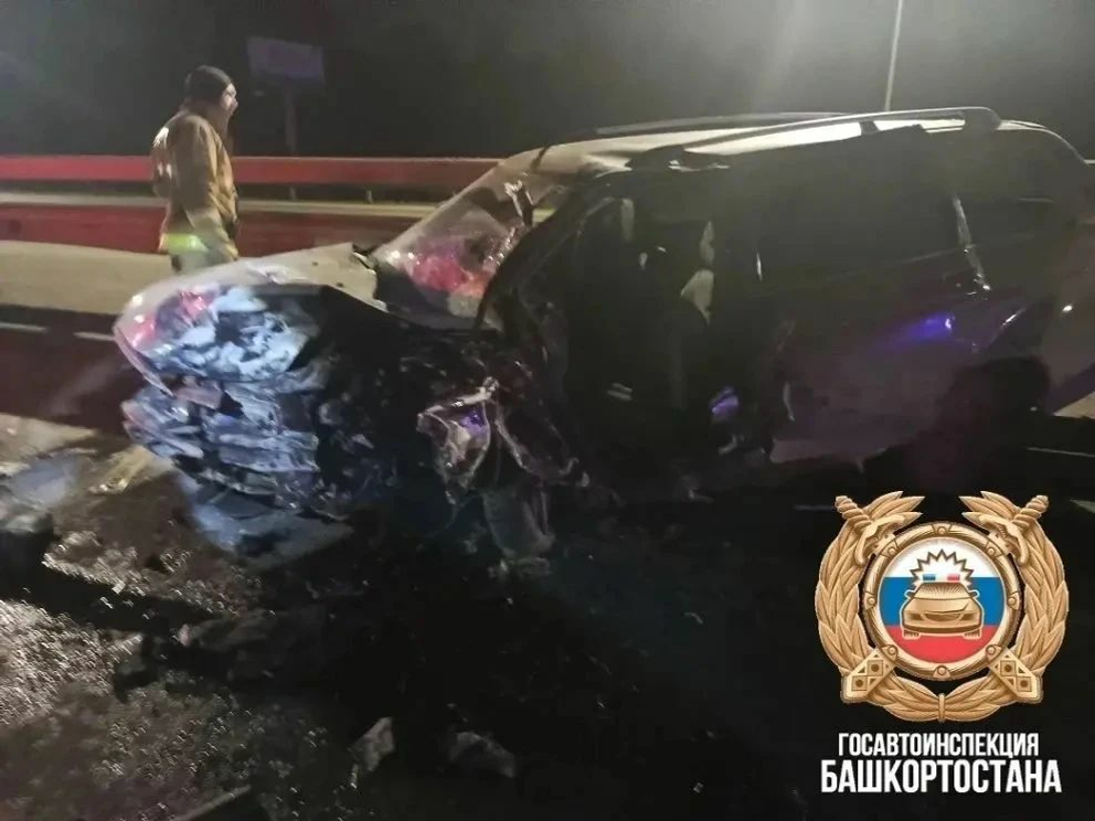 Массовое ДТП в Уфимском районе: пятеро пострадавших в больнице