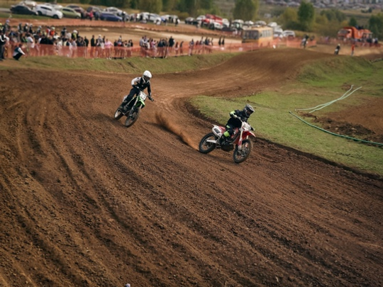 Команда спортшколы Уфимского района взяла серебро на мотокроссе в Нефтекамске