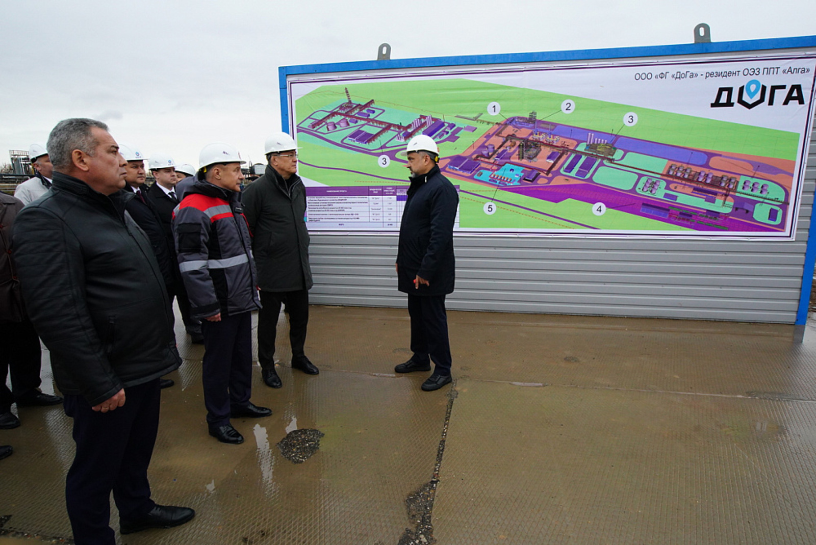 Глава Башкирии отметил динамичное развитие ОЭЗ «Алга»