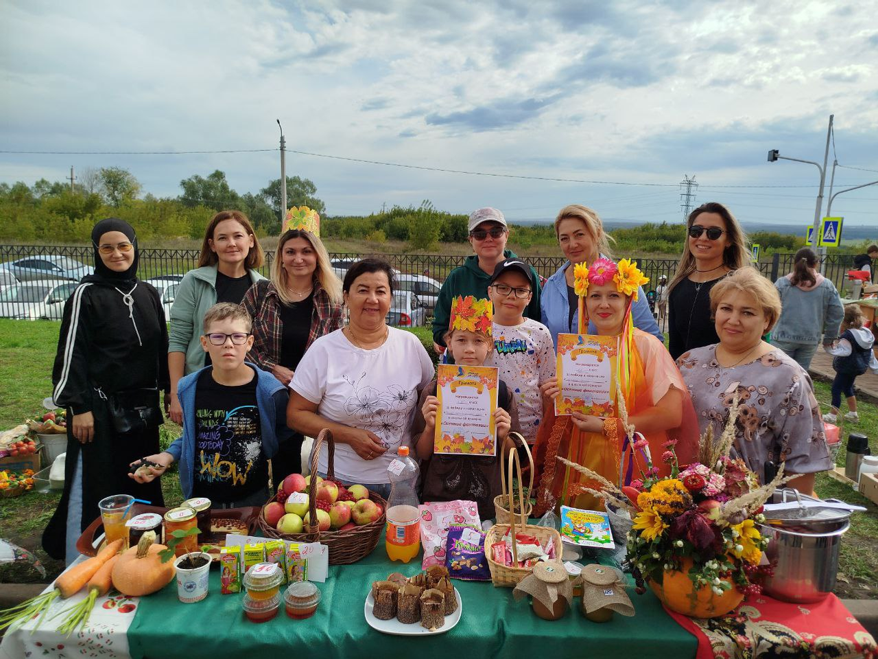 В «Школе Успеха» села Жуково состоялась праздничная осенняя ярмарка