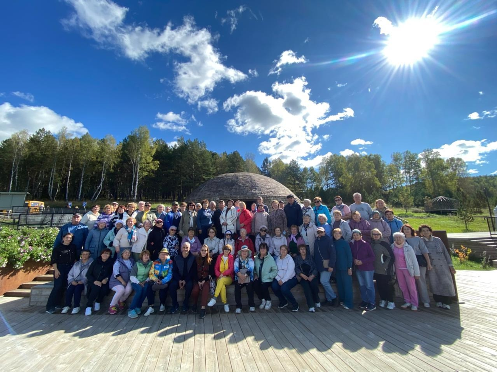 Жители Уфимского района посетили родину Салавата Юлаева