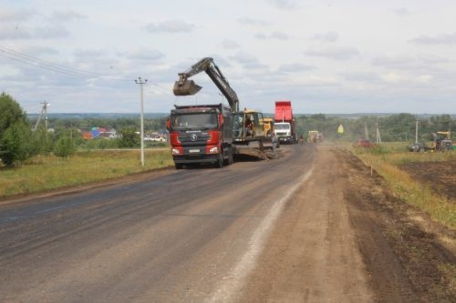В Башкирии завершен ремонт 5 км дороги Кушнаренково - Чекмагуш - Бакалы