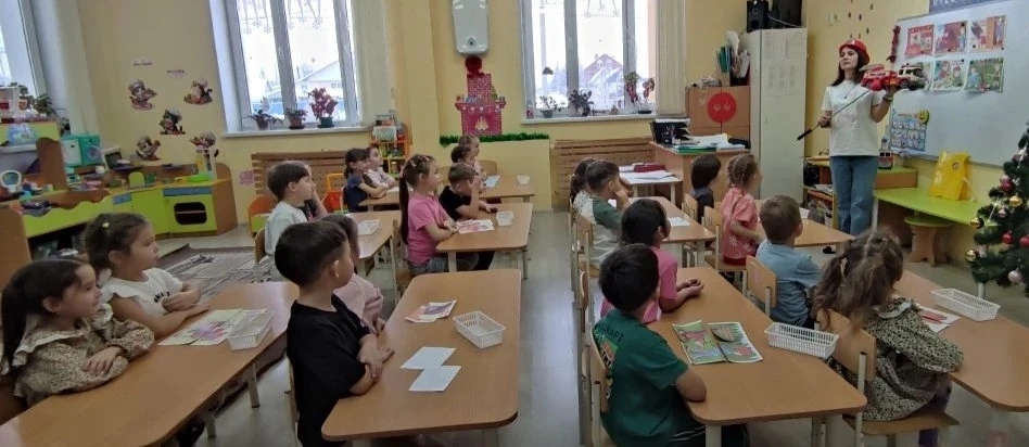 В Уфимском района дошколята изучили основы безопасности в игровой форме