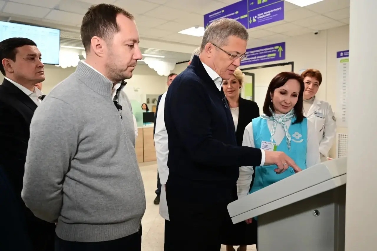 В Янауле открылась современная детская поликлиника