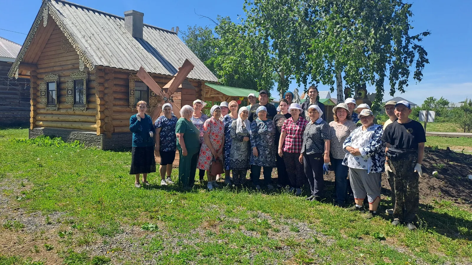 В Уфимском районе прошла акция трудотерапии и добра