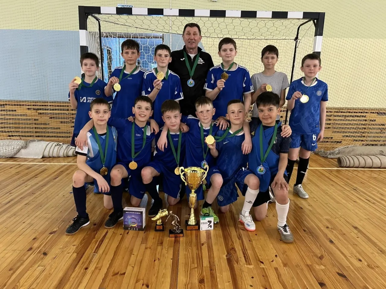 Команда Уфимского района стала победителем турнира по футзалу