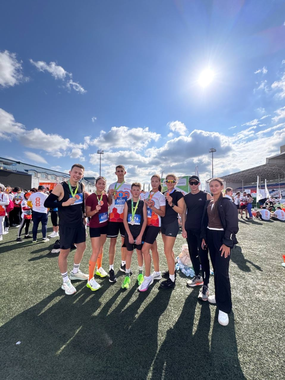 Спортсмены Уфимского района присоединились к международному марафону