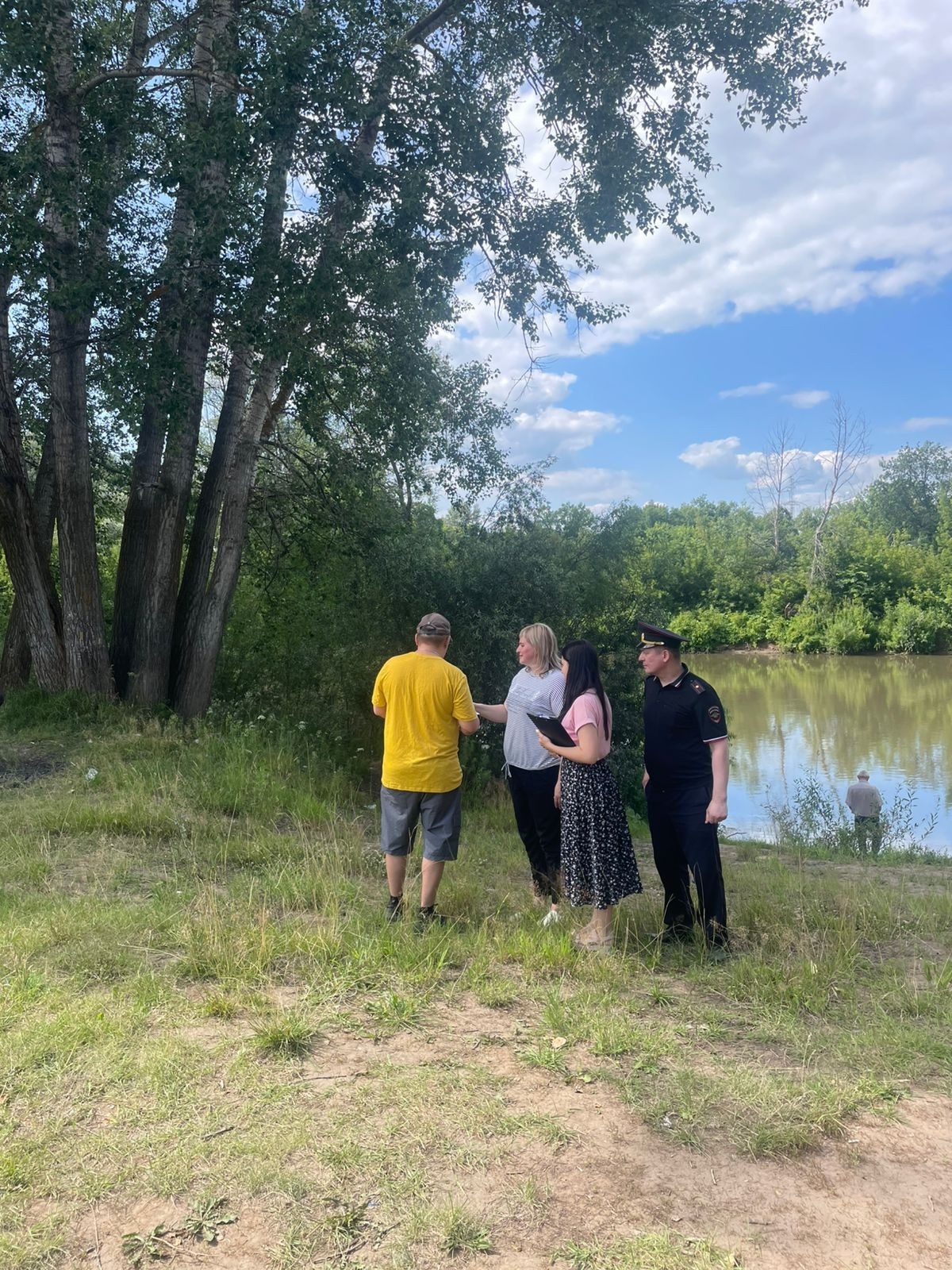 В Уфимском районе усилен контроль за безопасностью на водоемах