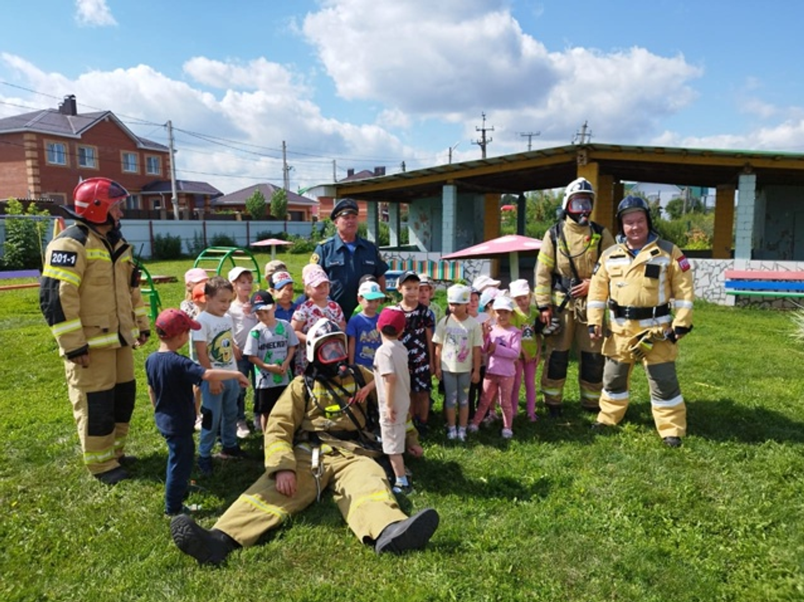 В детском саду Уфимского района прошли ежегодные учения по пожарной безопасности