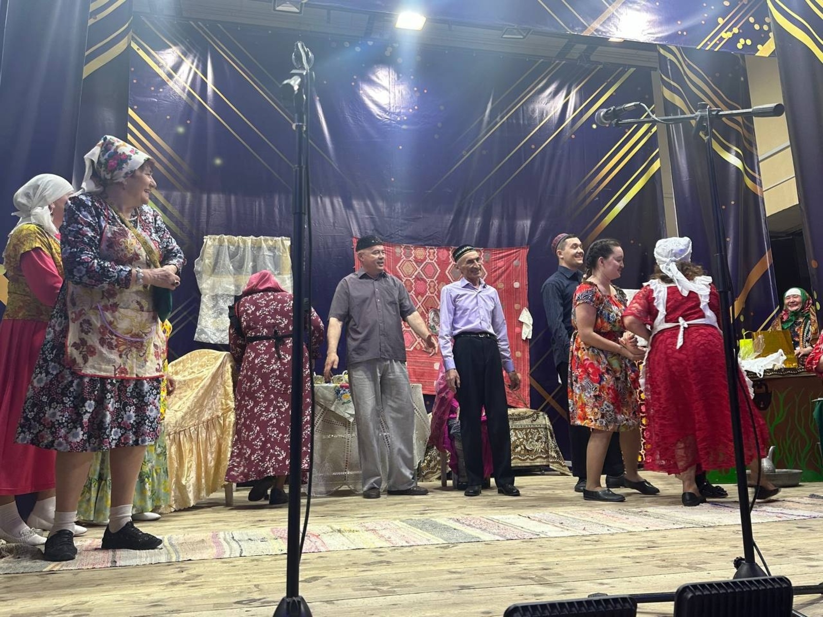 В Доме культуры с. Дмитриевка состоялось театрализованное представление