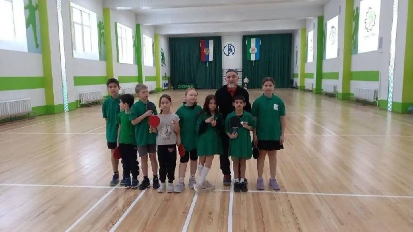 Юные теннисисты Уфимского района вошли в десятку лучших на первенстве Башкирии