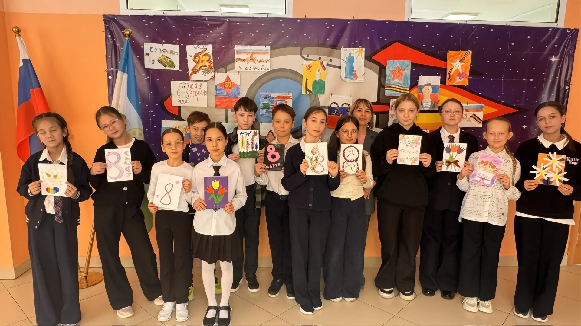 Школьники Уфимского района стали «внуками по переписке» для одиноких бабушек