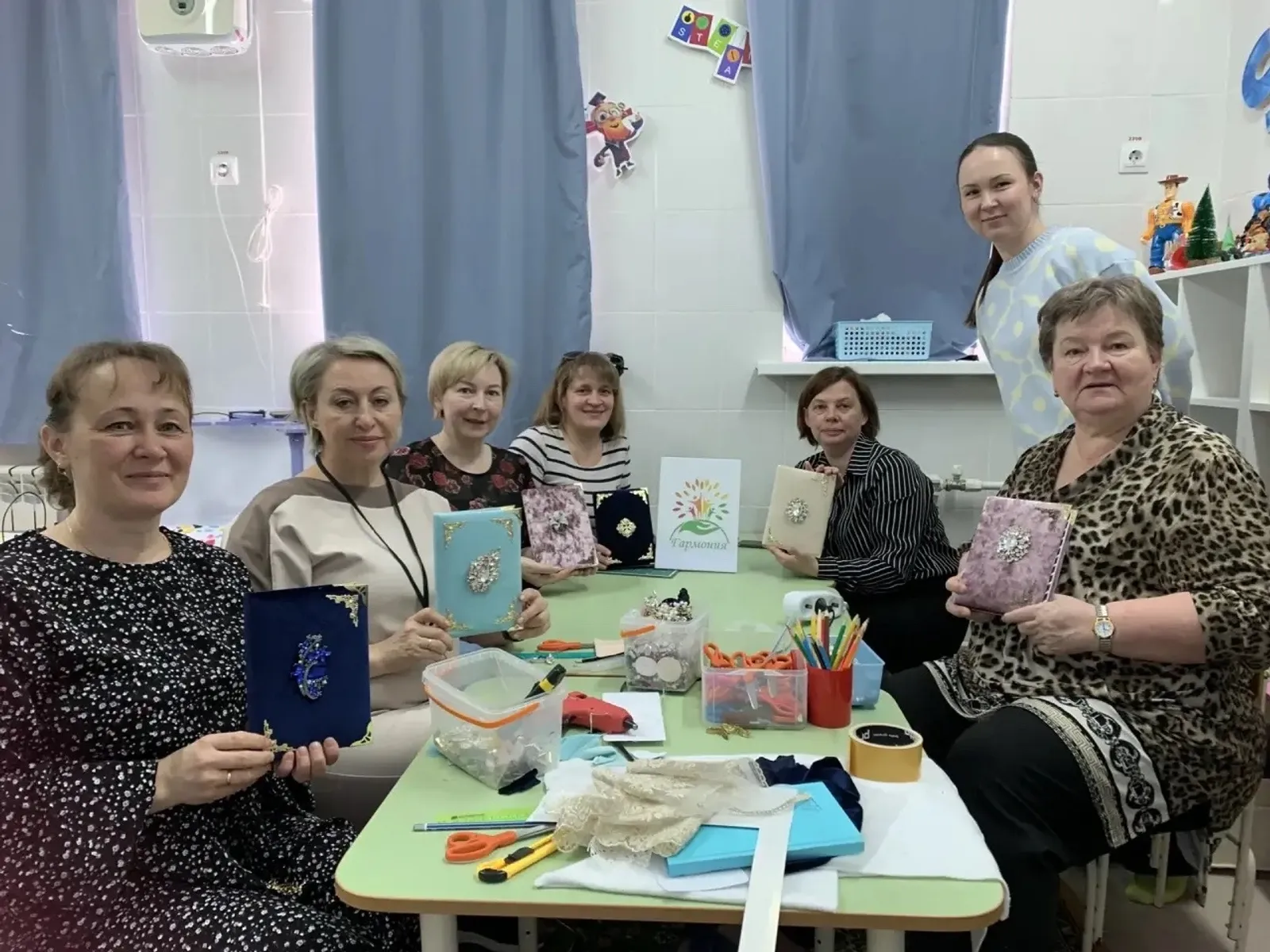 В детском саду «Ладушки» с. Чесноковка прошли мастер-классы родительского клуба