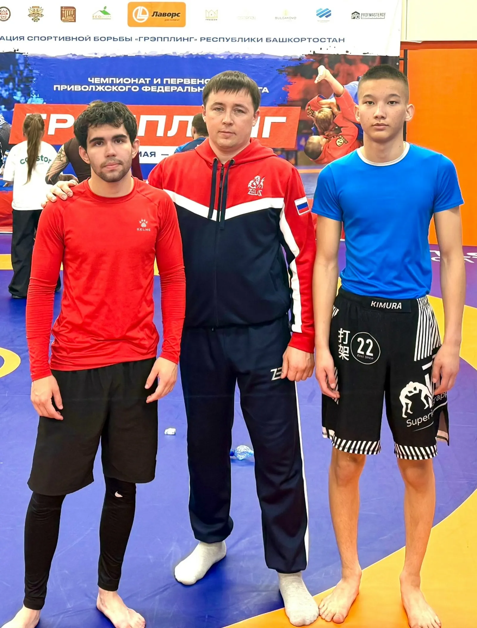 Спортсмены Уфимского района приняли участие в первенстве ПФО по грэпплингу