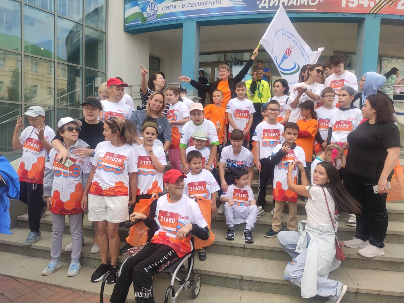 Спортсмены Уфимского района присоединились к международному марафону