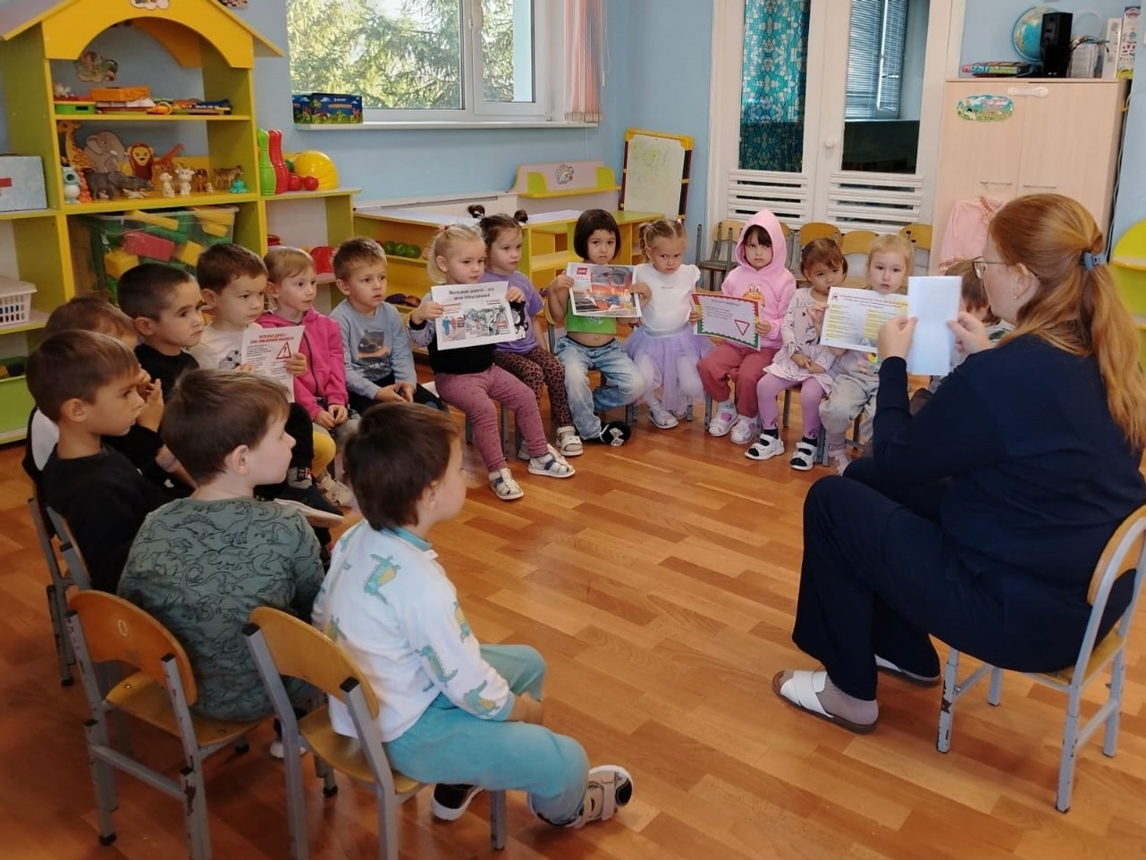 Во всех детских садах Уфимского района прошли уроки безопасности