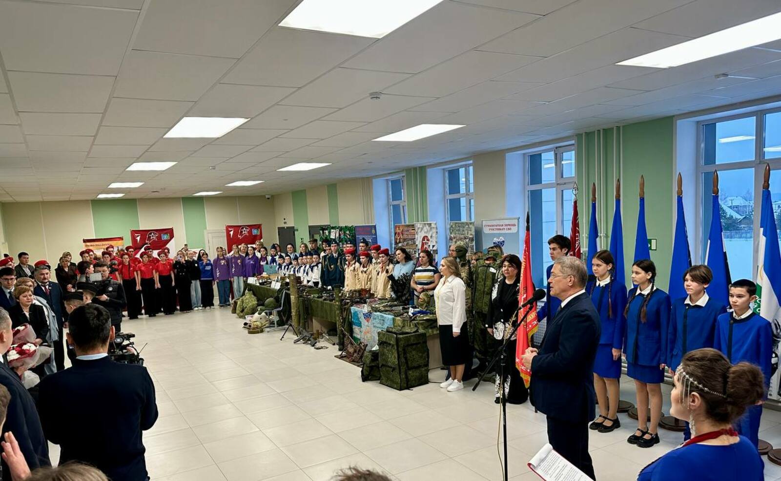 В деревне Шмидтово открылся Центр образования им. Героя России Ильдара Суфиярова