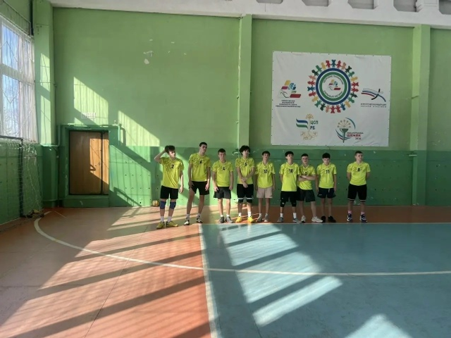 Команда из Шамонино стала лучшей на первенстве Уфимского района по волейболу