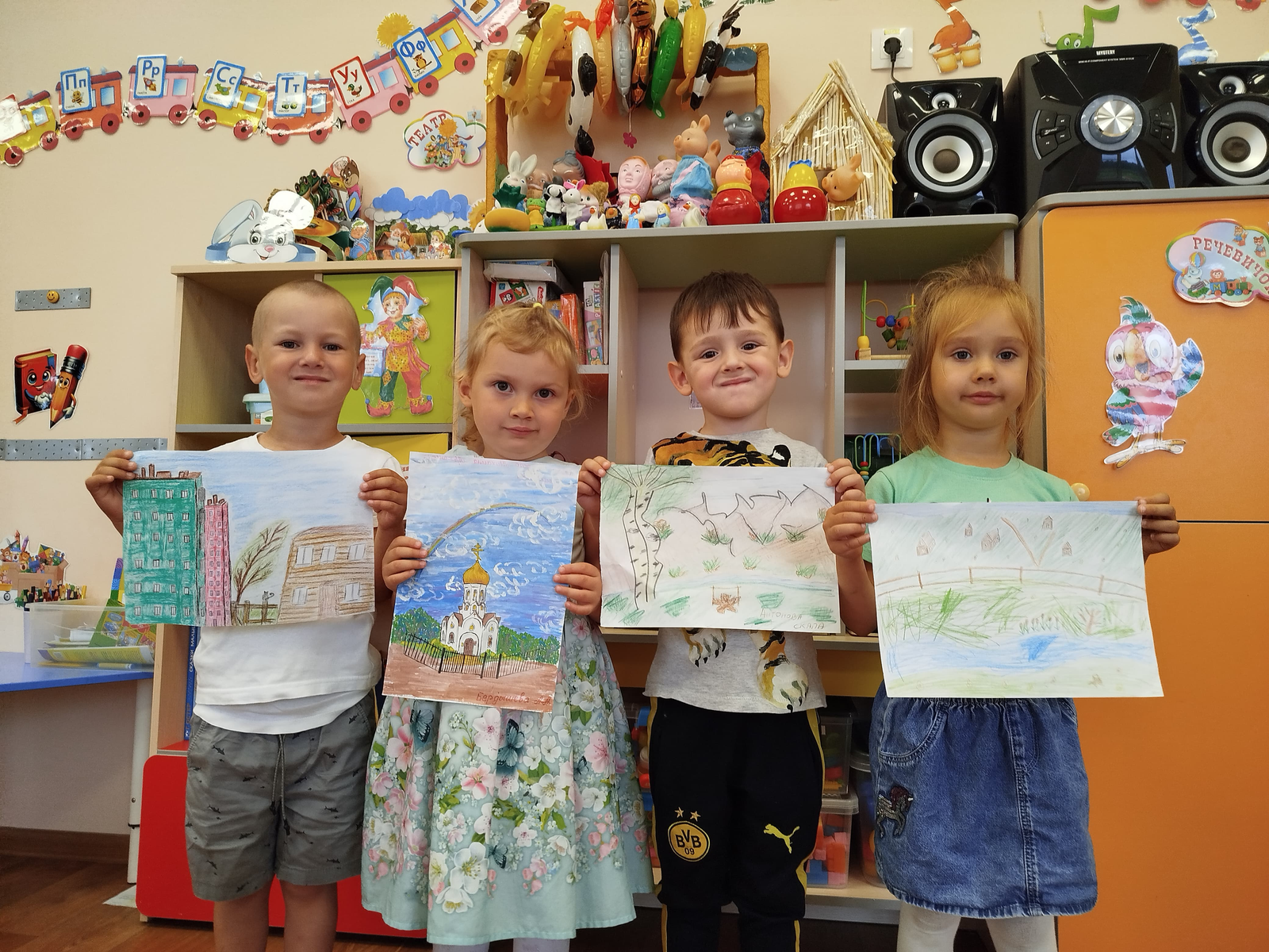 В Уфимском районе дошкольникам рассказали об истории и символике малой родины