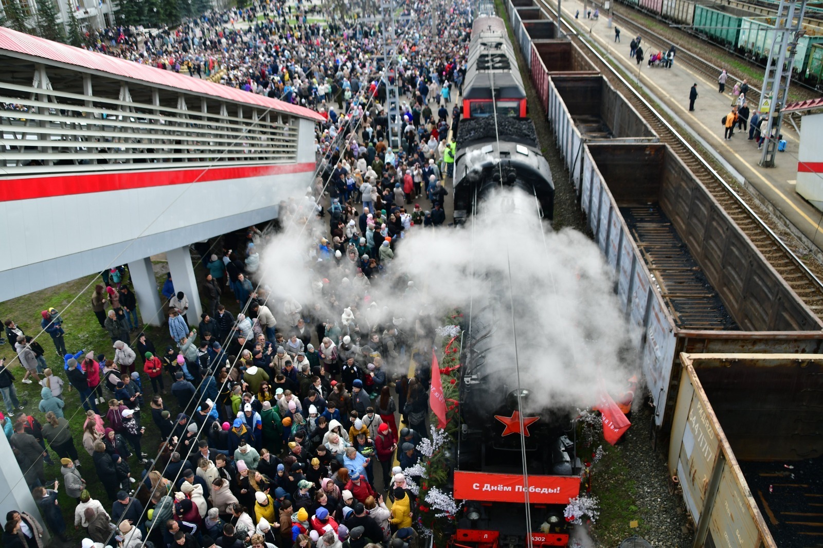 В Янаульский район Башкирии прибыл «Поезд Победы»