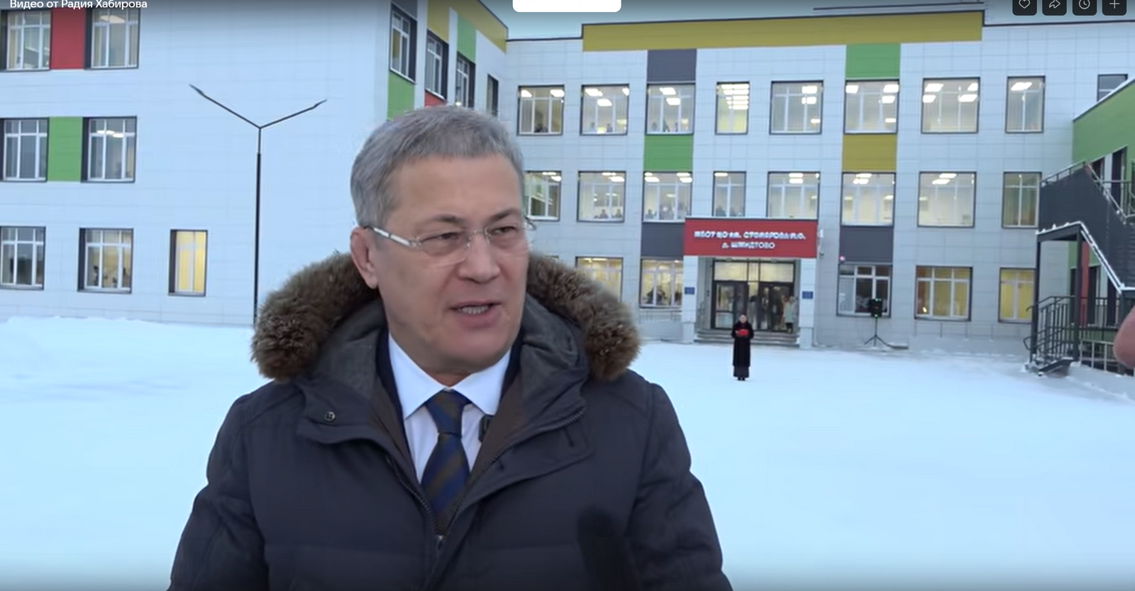 Радий Хабиров открыл новую школу в Уфимском районе