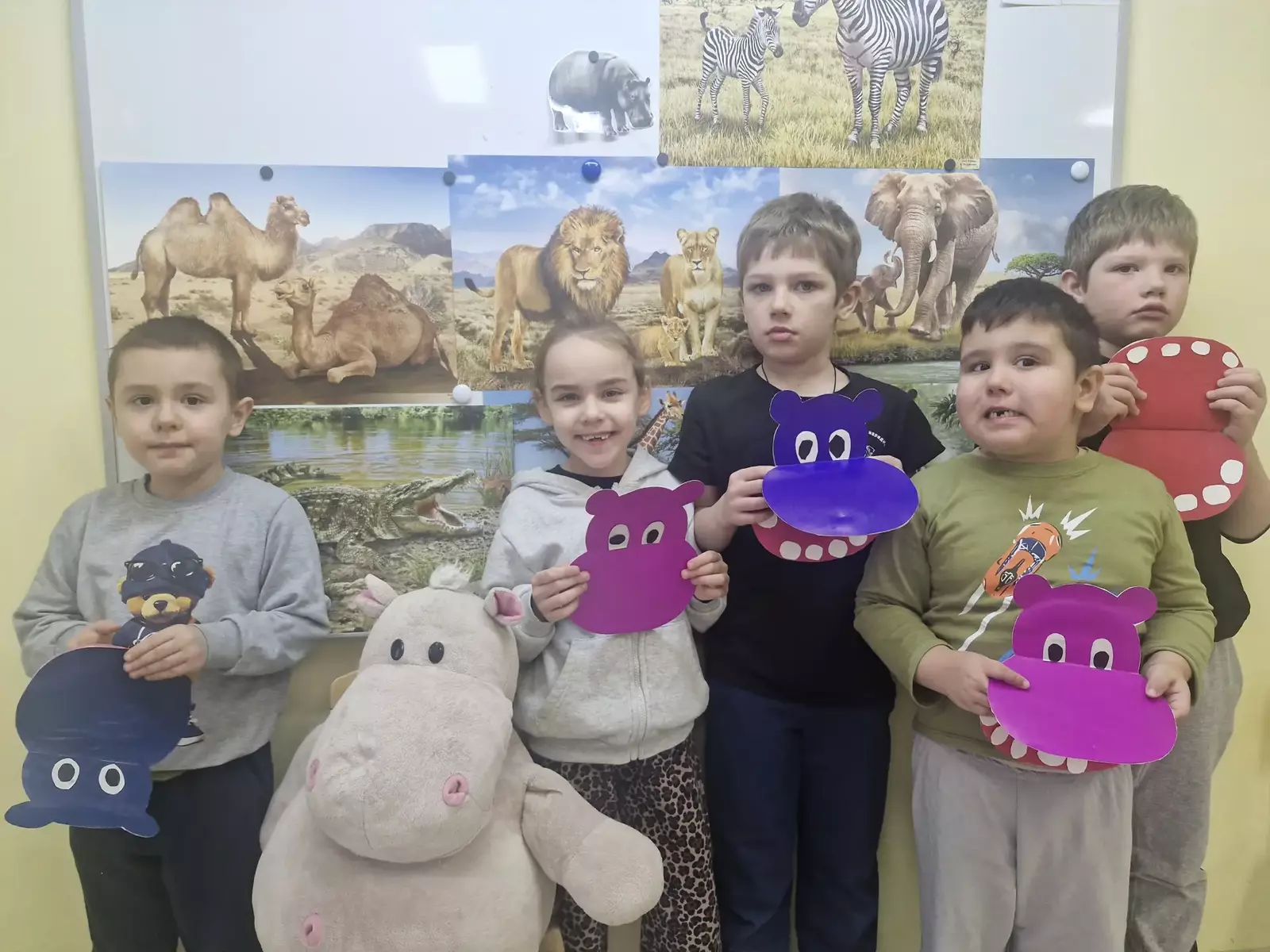 В детском саду «Волшебный мир» села Дмитриевка отметили День бегемота