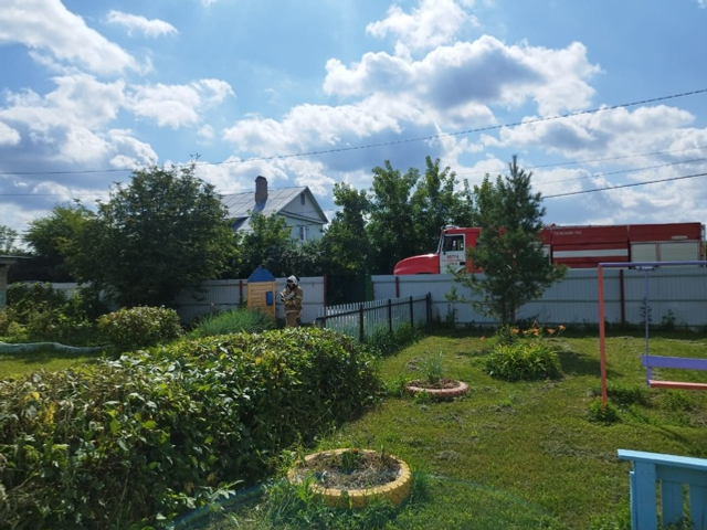 В детском саду Уфимского района прошли ежегодные учения по пожарной безопасности