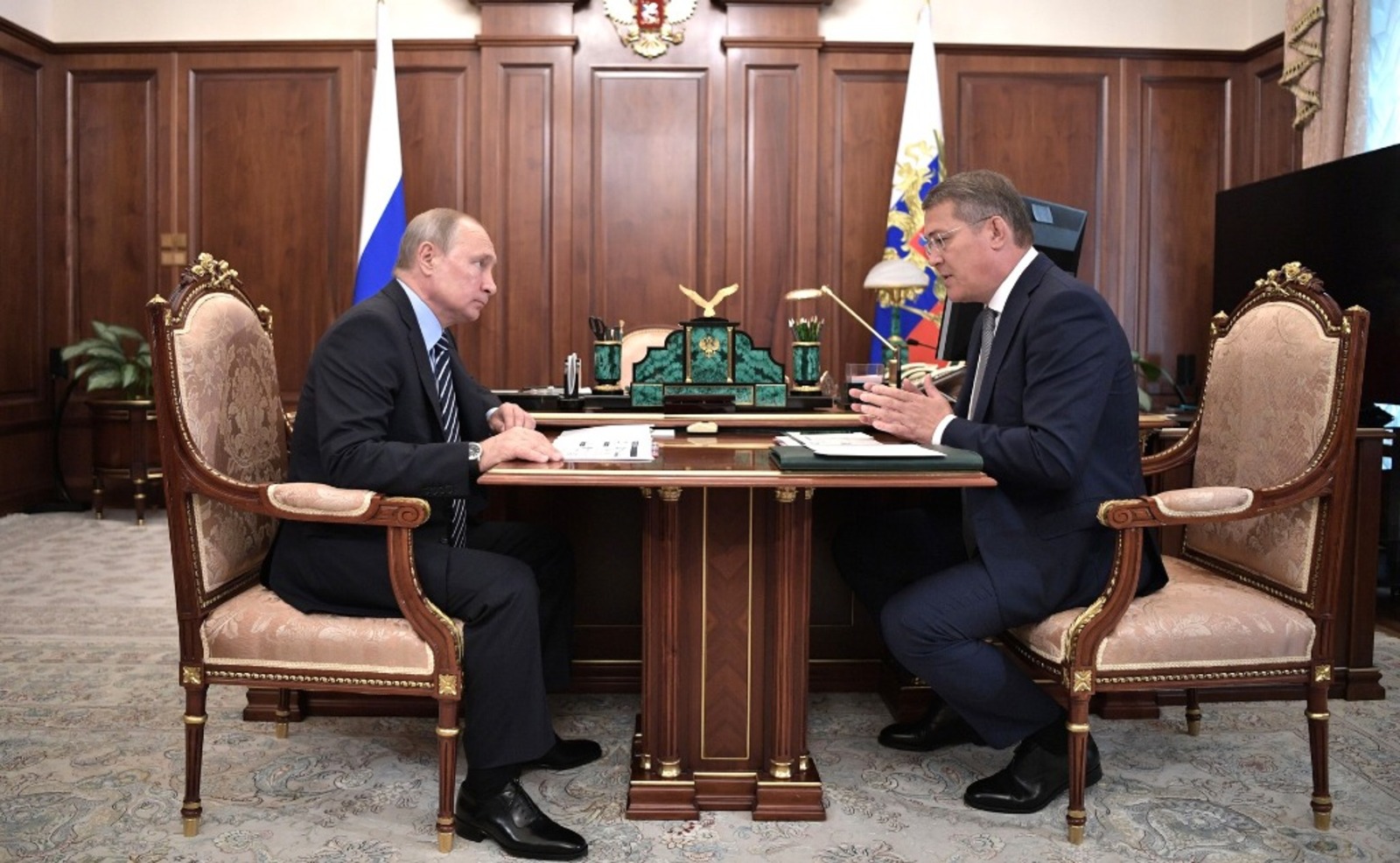Радий Хабиров рассказал, как он общался с Владимиром Путиным