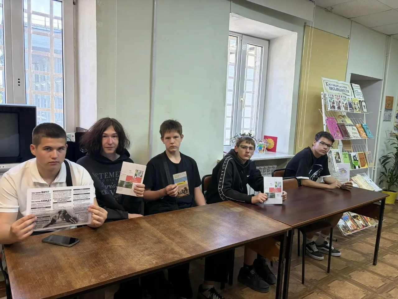 В Уфимском районе для студентов провели акцию «Стоп ВИЧ/СПИД»