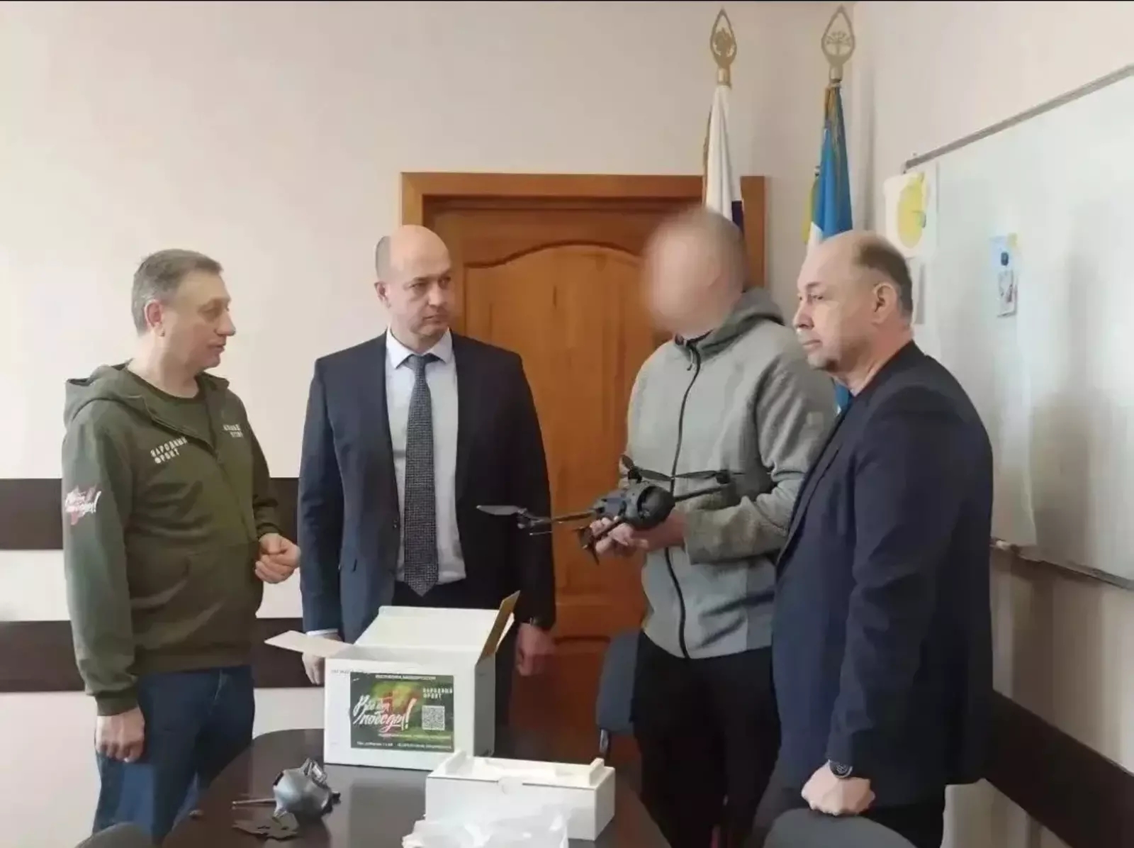 В Башкирии журналисту на СВО передали квадрокоптер и тепловизор