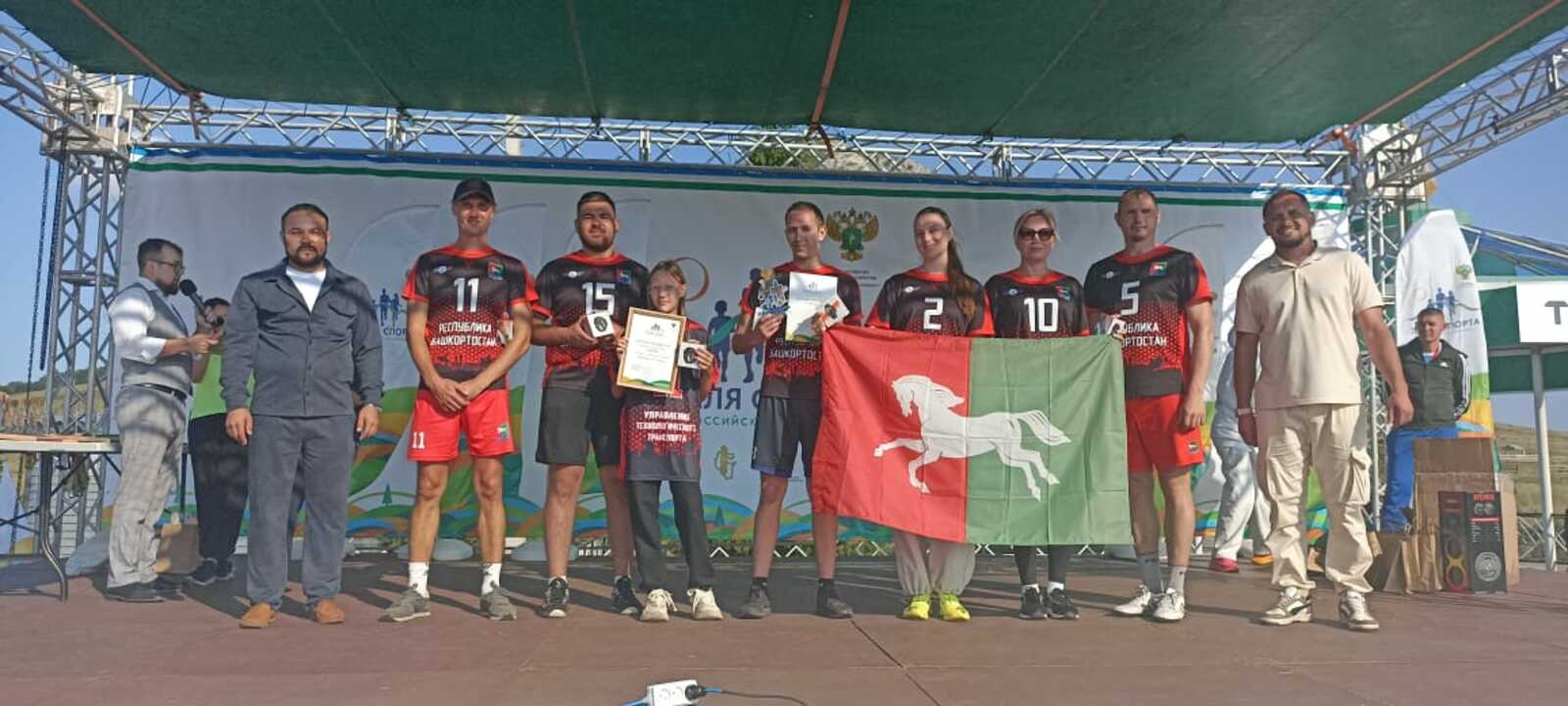 Спортсмены Уфимского района заняли призовые места на фестивале «Земля спорта»