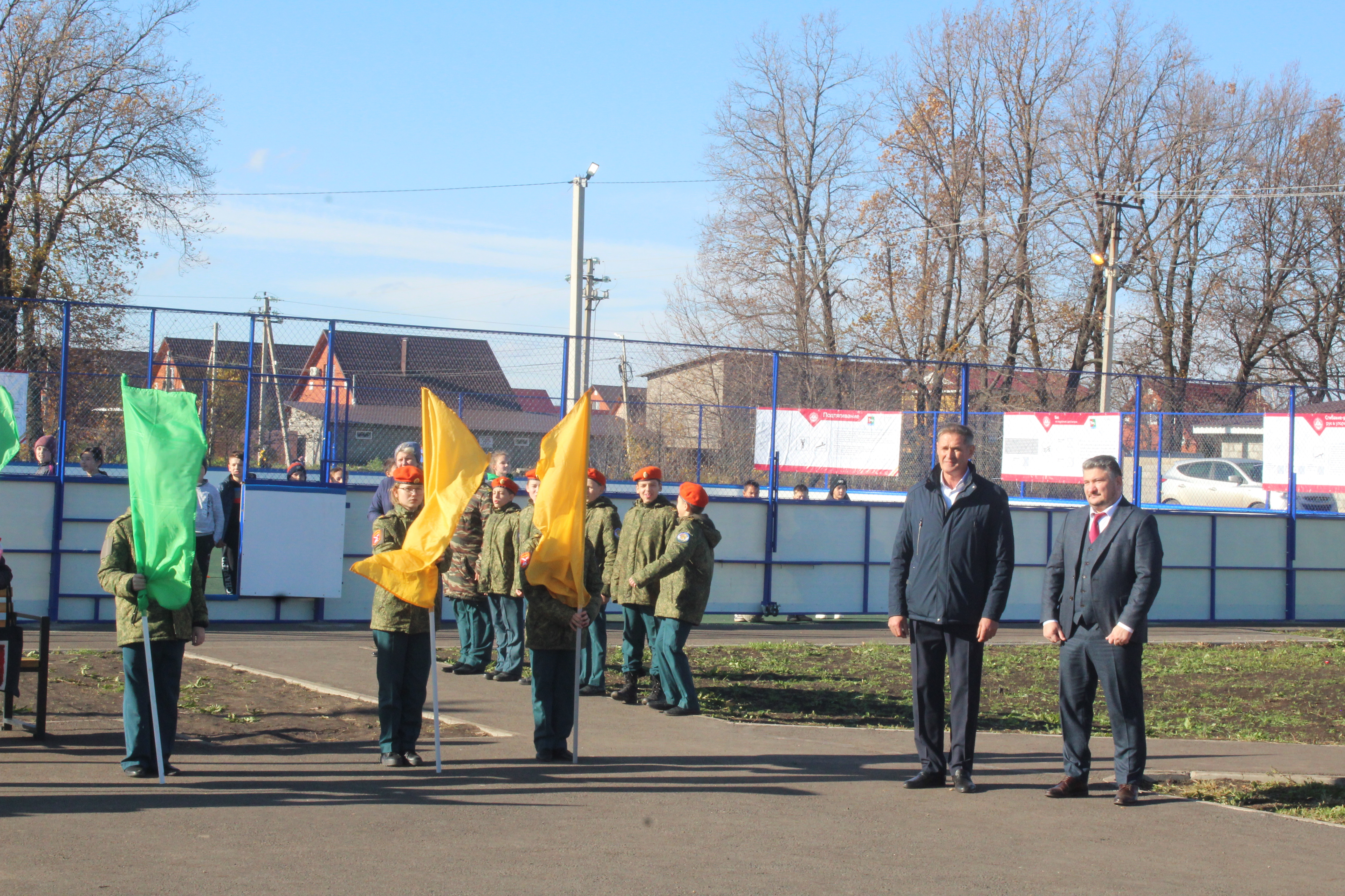 В Уфимском районе состоялось торжественное открытие общественной территории в д. Дорогино Кирилловского сельсовета