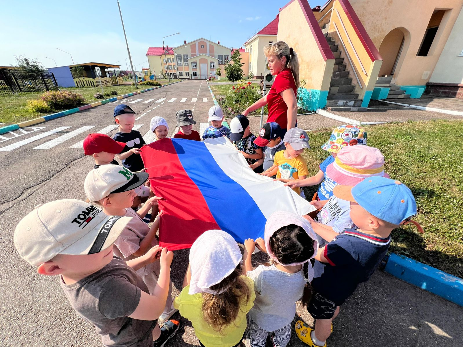 В детских садах Уфимского района отметили День России