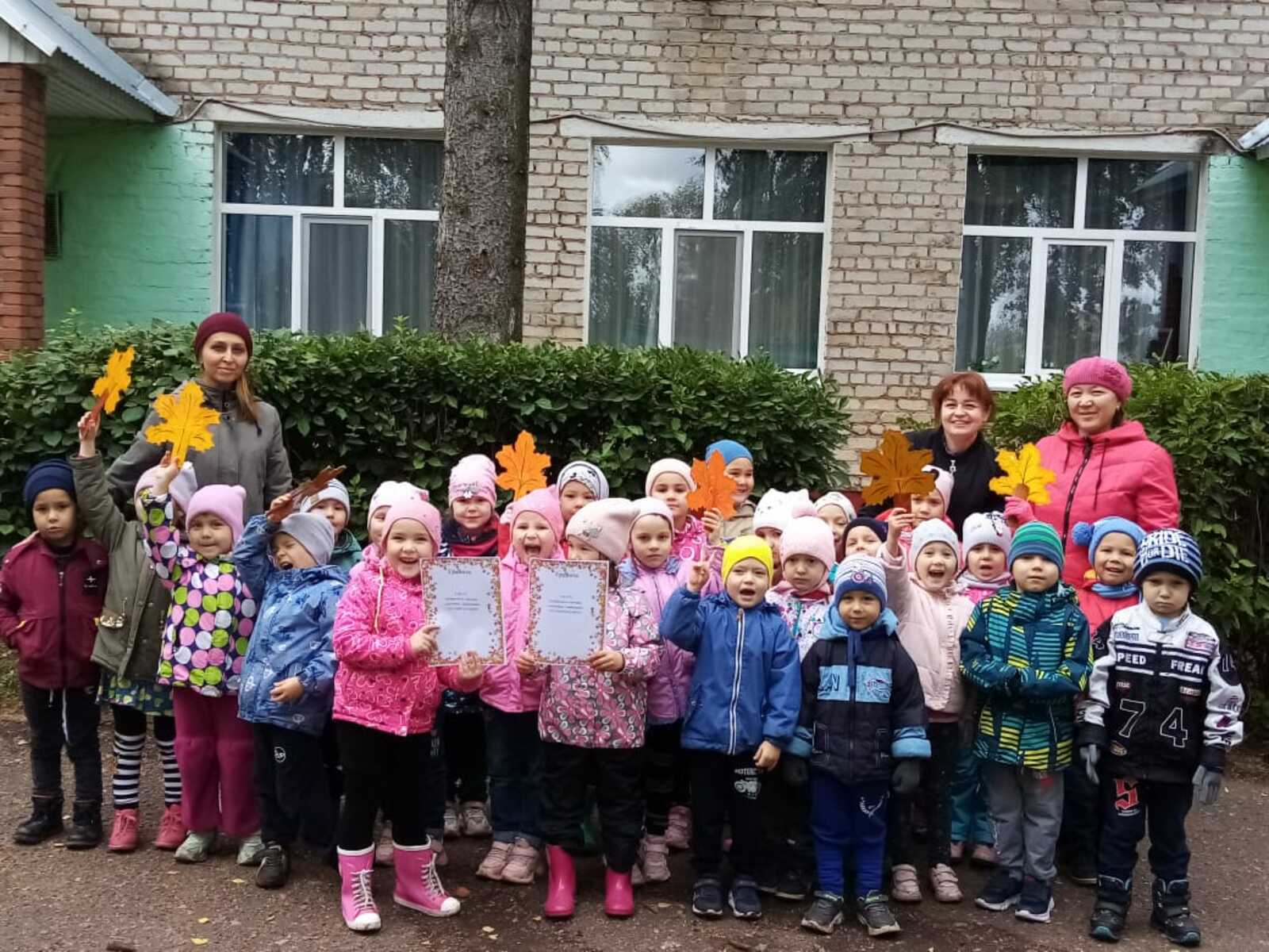 Воспитанники детского сада «Аленький цветочек» с. Нурлино приняли участие в спортивном мероприятии