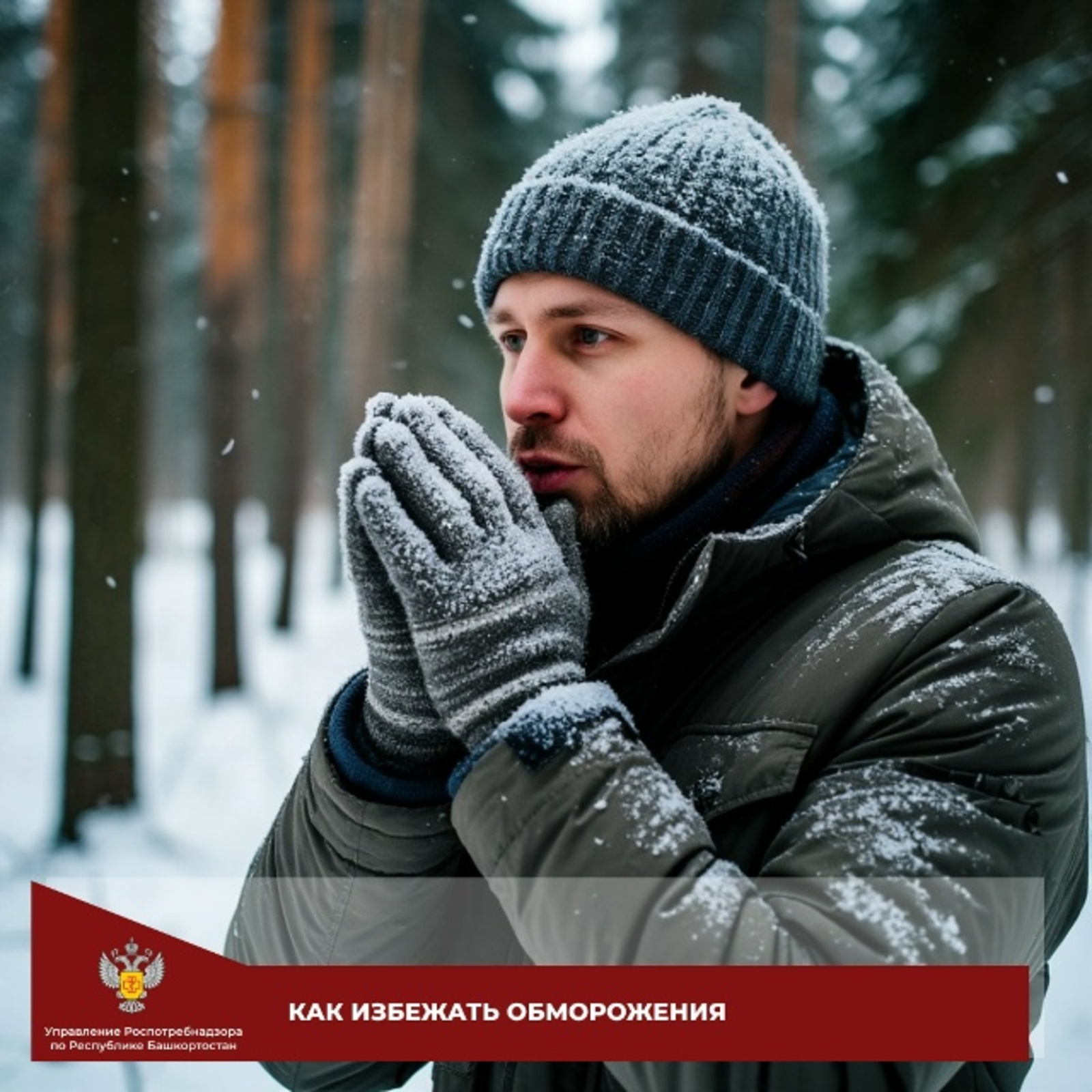 Жителям Башкирии рассказали, как спастись от обморожения