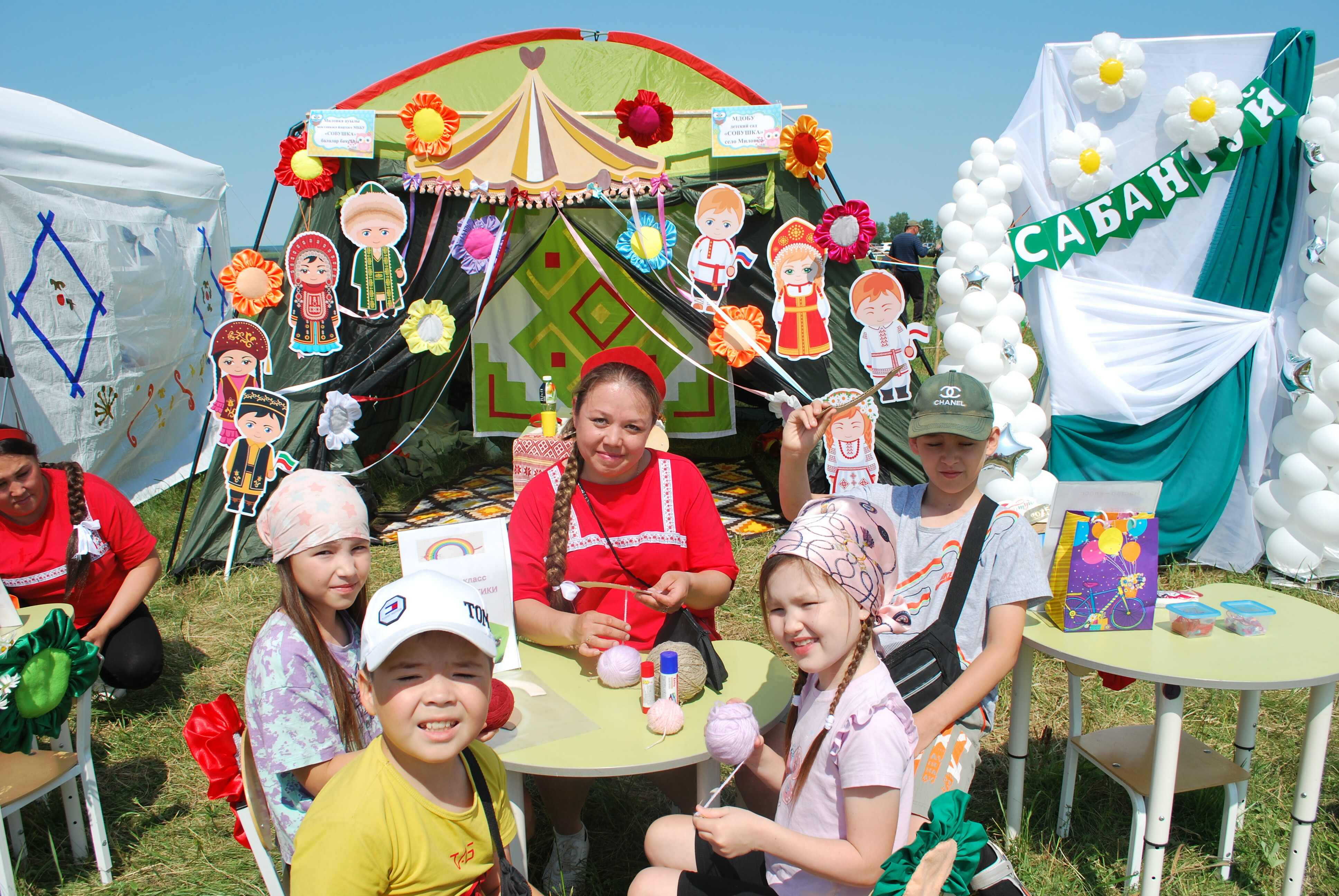 В Уфимском районе состоялся Сабантуй