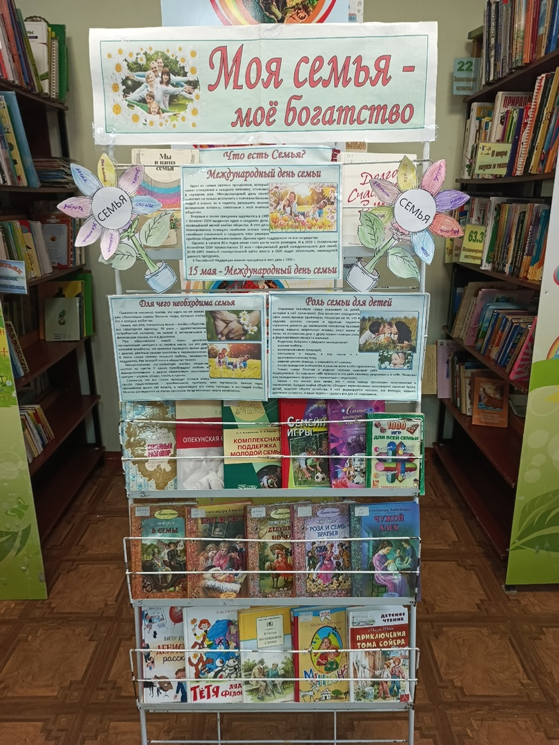В библиотеке Уфимского района прошёл мастер-класс «Семейный цветок»