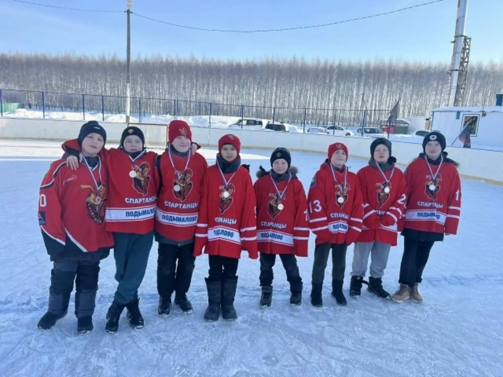 Хоккейная команда из Подымалово заняла 2 место в 9-м туре ДХЛ Уфимского района