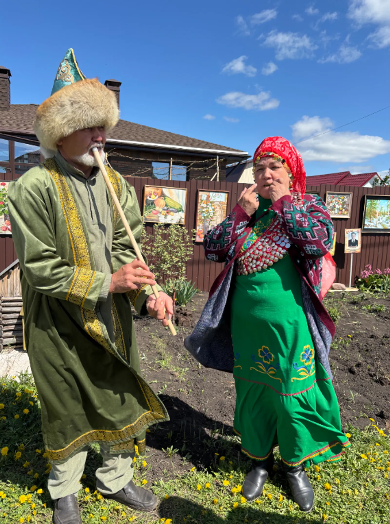 В селе Нурлино почтили память героев творчеством и душевными разговорами