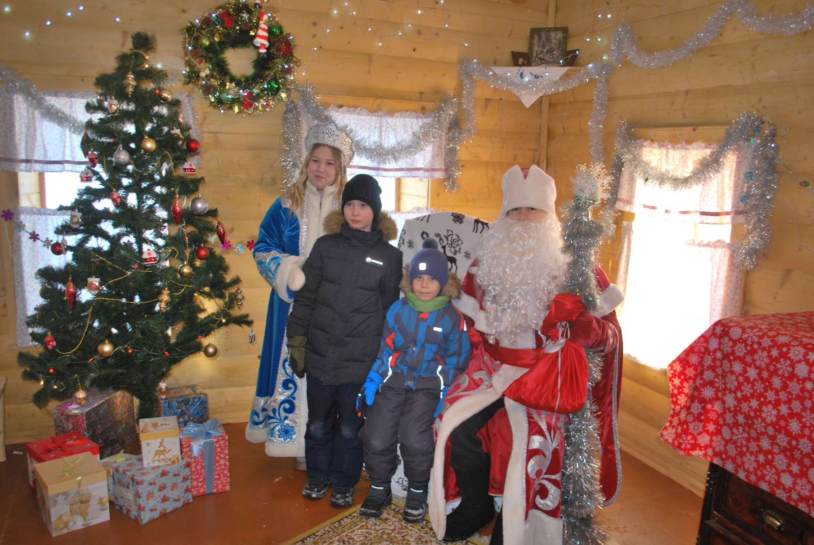 В селе Красный Яр открылась резиденция Деда Мороза