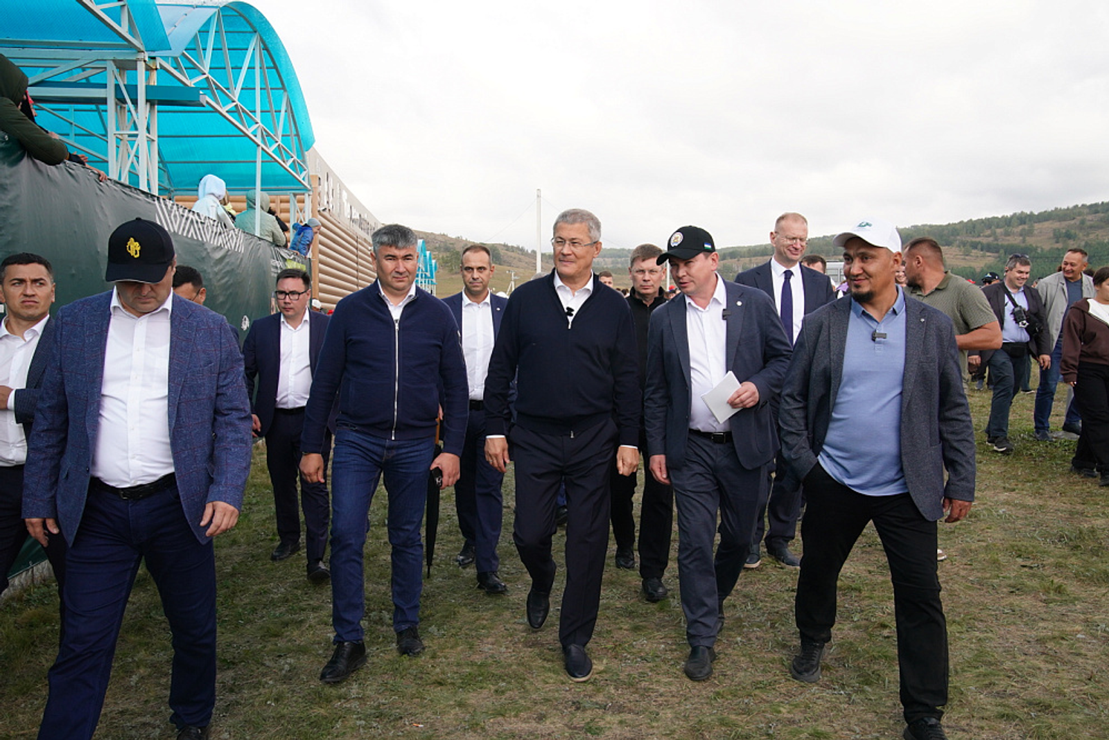 Радий Хабиров побывал на площадках фестиваля «Башҡорт аты»