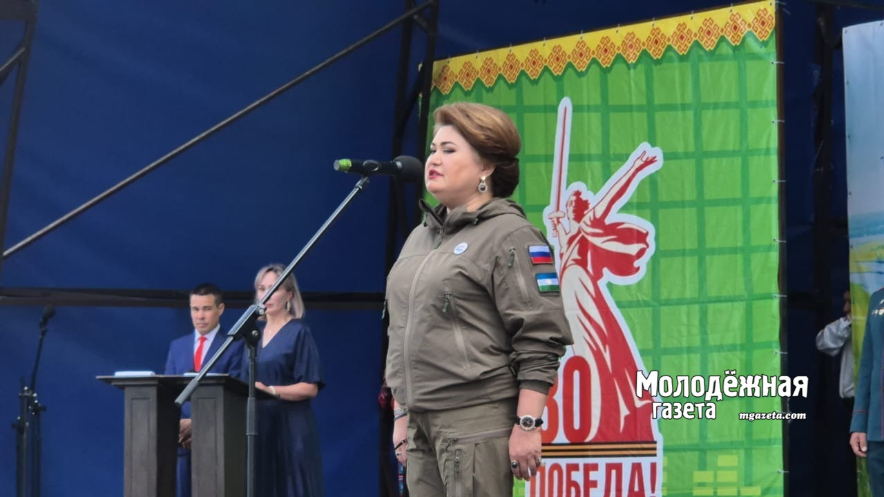 В Мишкино проходит патриотический фестиваль «Сила земли»